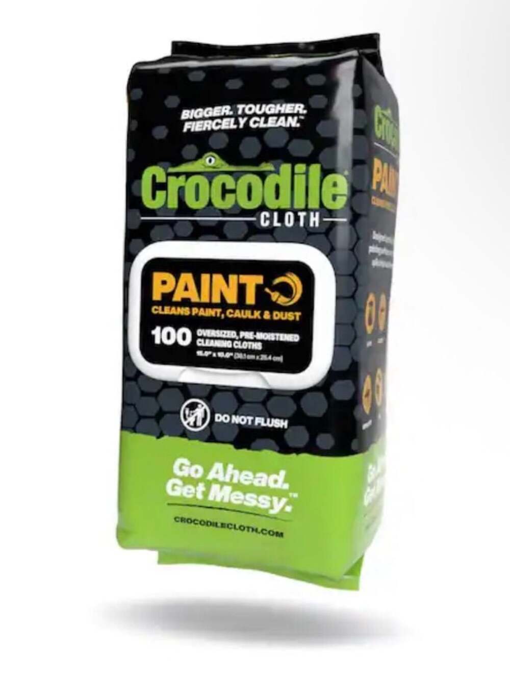 Crocodile Cloth Paint Oversized Pre-Moistened Cleaning Cloths 100 Count